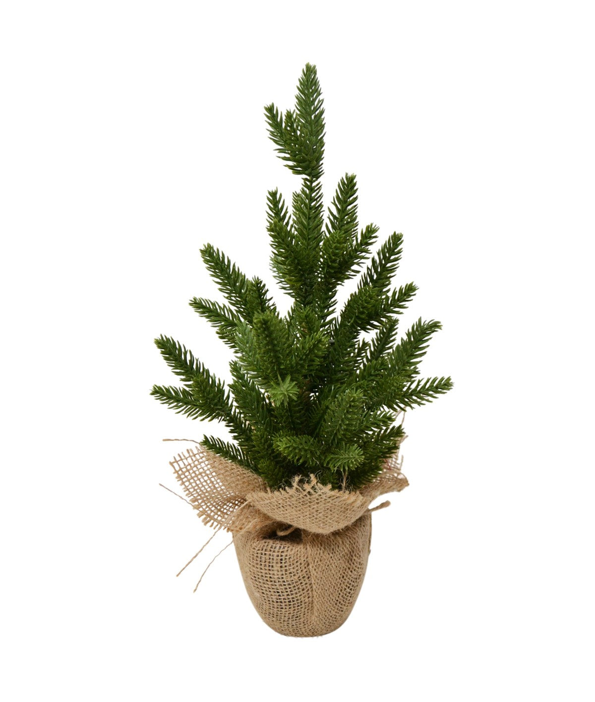 Faux Fir Tree - Jute Base