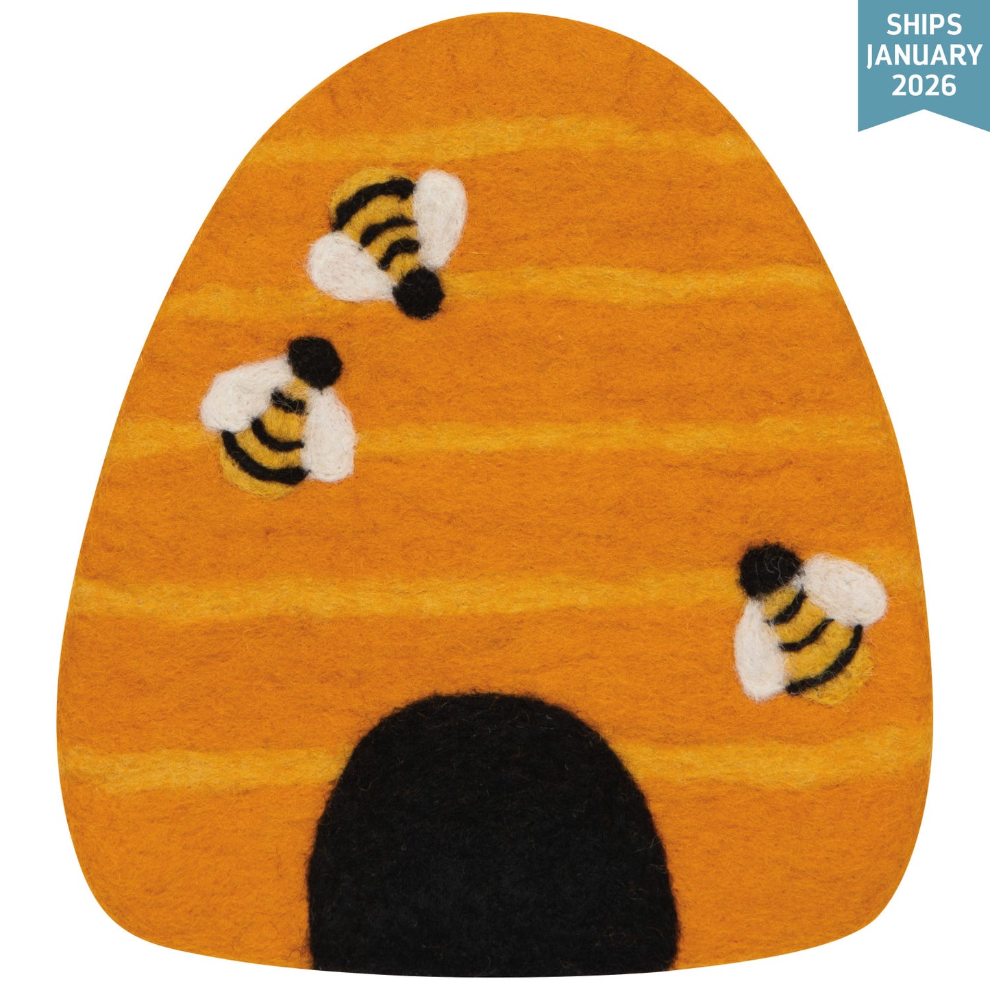 Bumblebee Felt Trivet