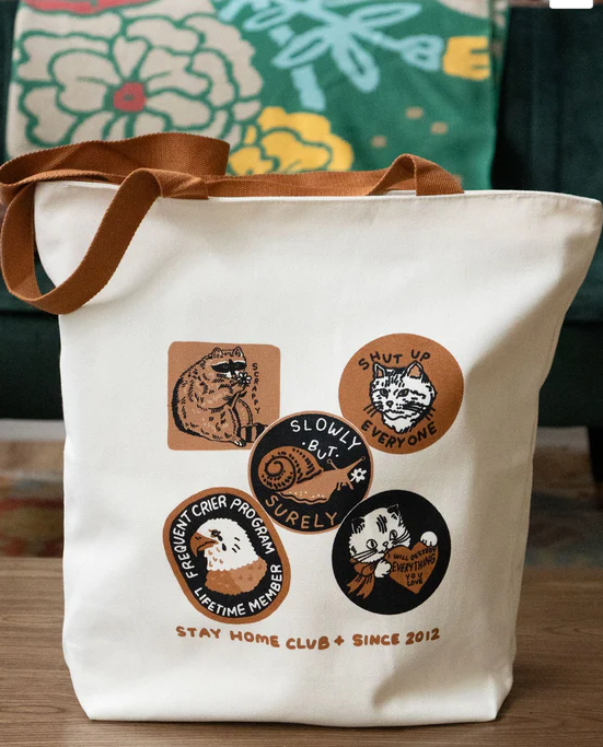 Sticker Collection Part 1 XL Zipper Tote