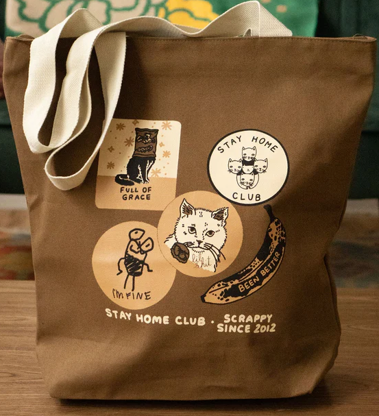 Sticker Collection Part 2 XL Zipper Tote