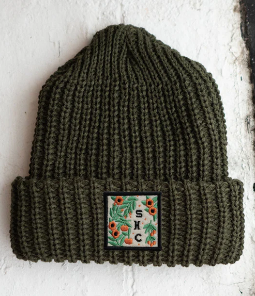 Quilt Block Patched Chunky Toque