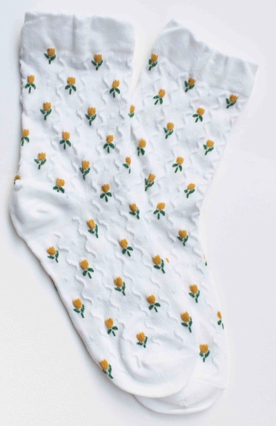 Mini Tulip Flower Socks