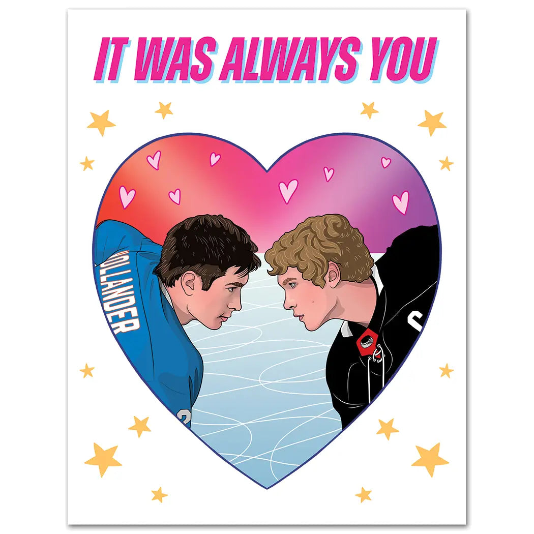 Heated Rivalry Card