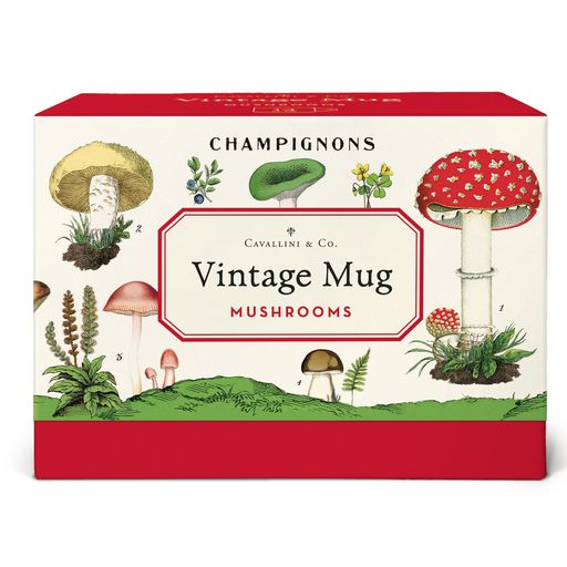 Mushrooms - Vintage Mug