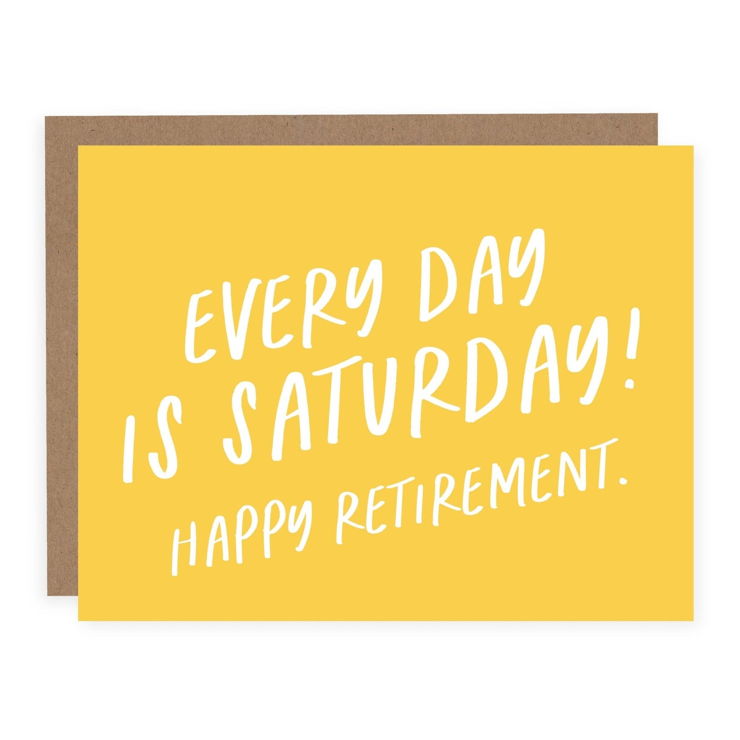 Saturday Retirement Card