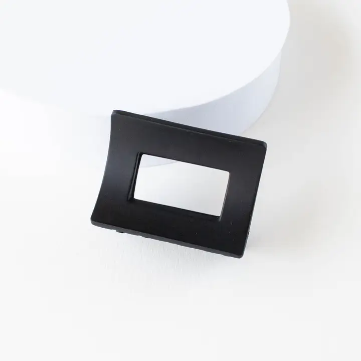 Rectangle Matte Hair Claw