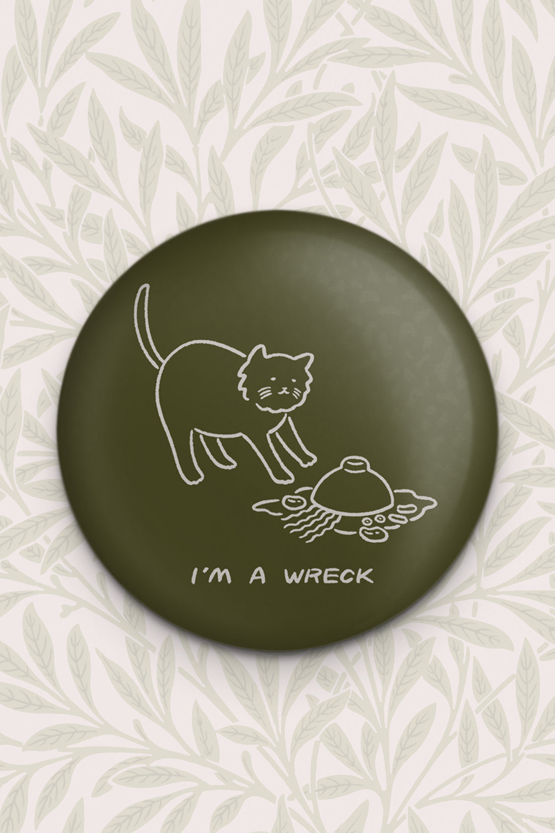 I'm A Wreck (Soup) Magnet