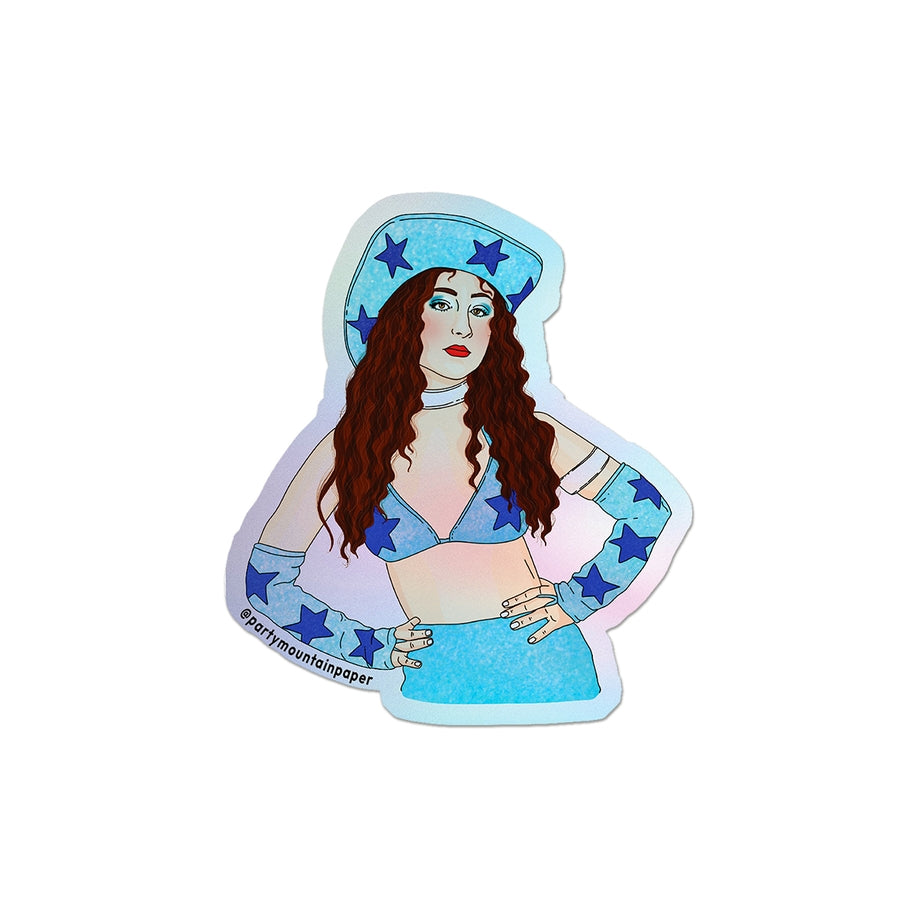 Holo Chappell Sticker