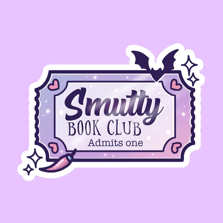 Smutty Book Club Sticker