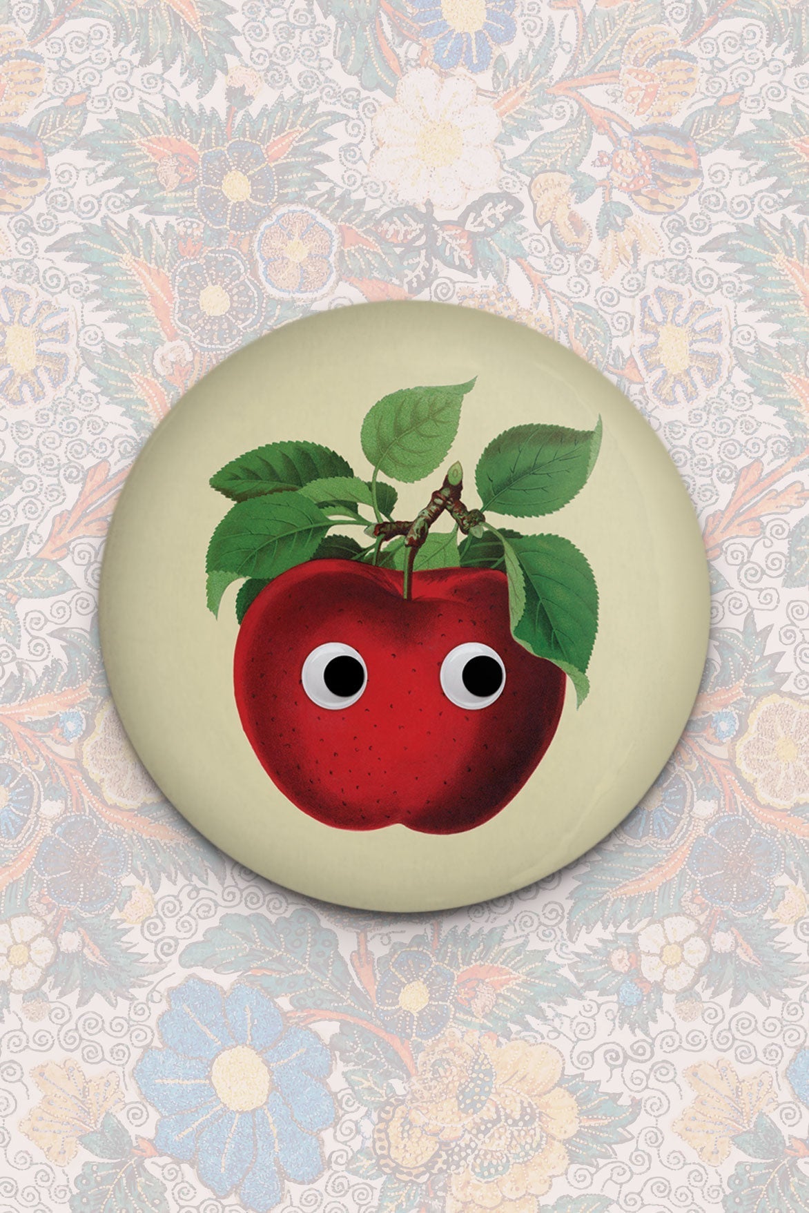 Googly Apple Magnet