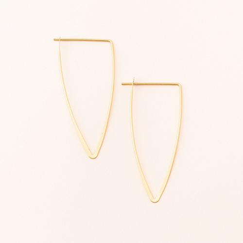 Galaxy Triangle Oval Hoops