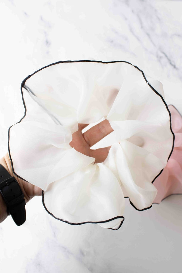 Sheer Organza Scrunchie
