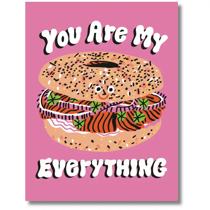 Everything (Bagel) Card