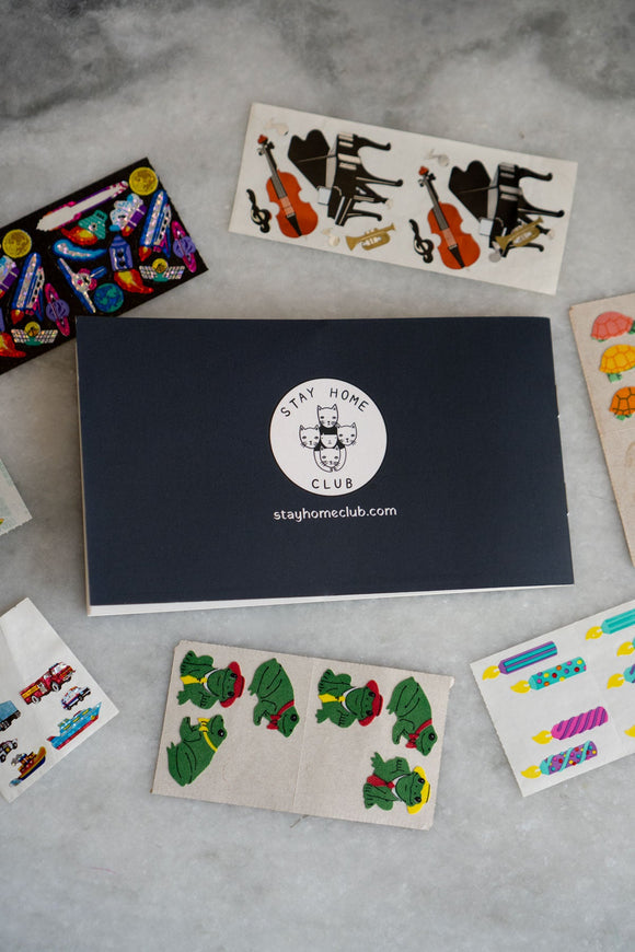 Scrappy Raccoon - Pocket Sticker Book