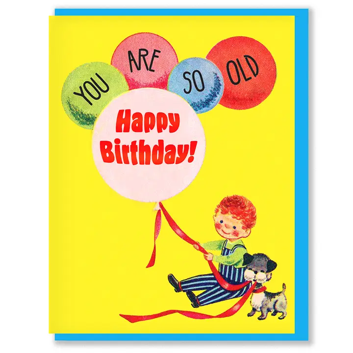 So Old Birthday Card