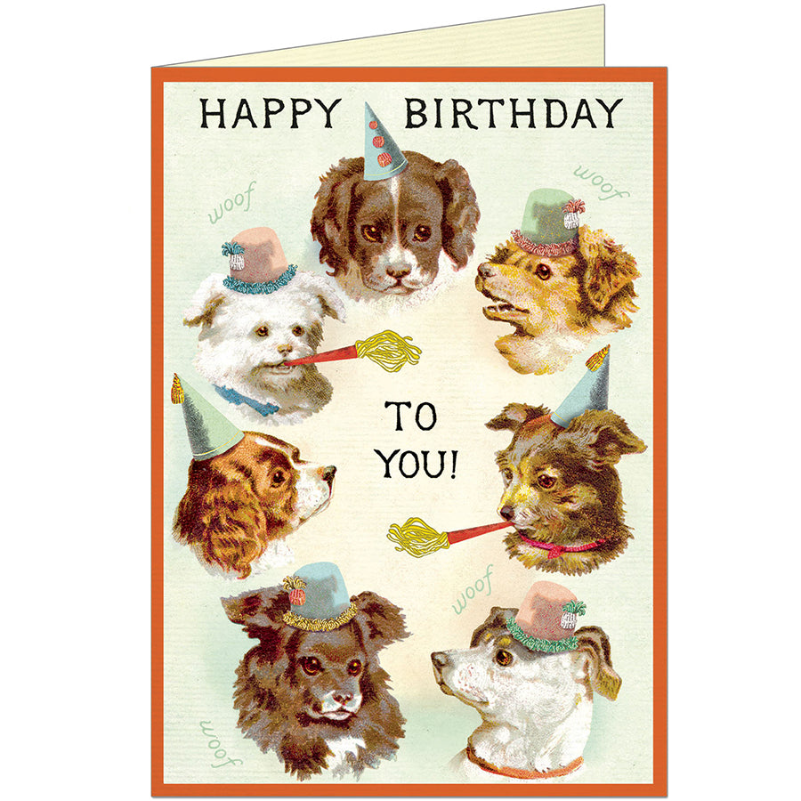 Birthday Dog Party Card