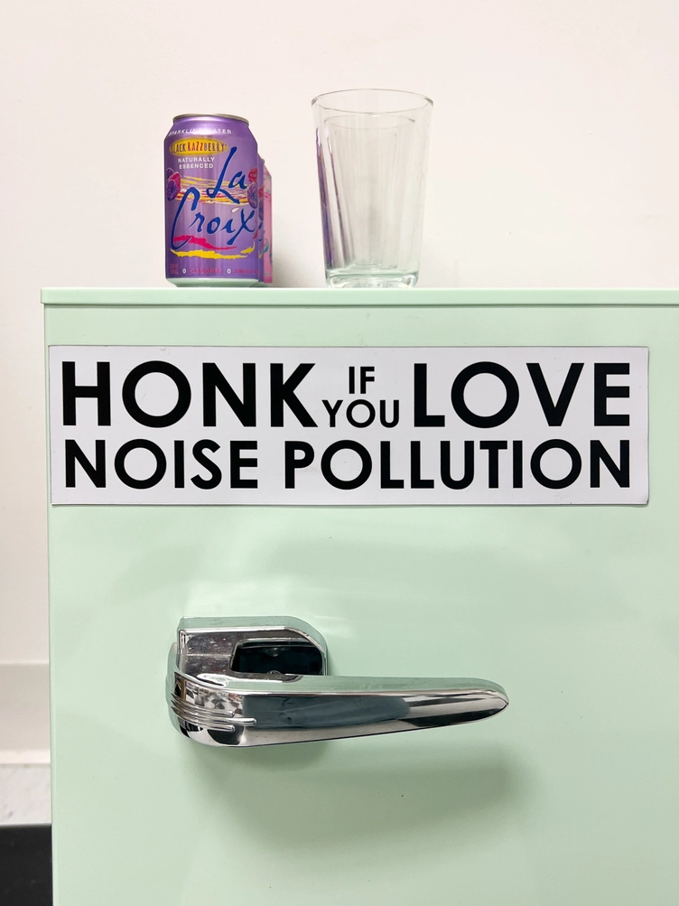 Noise Pollution Bumper Magnet