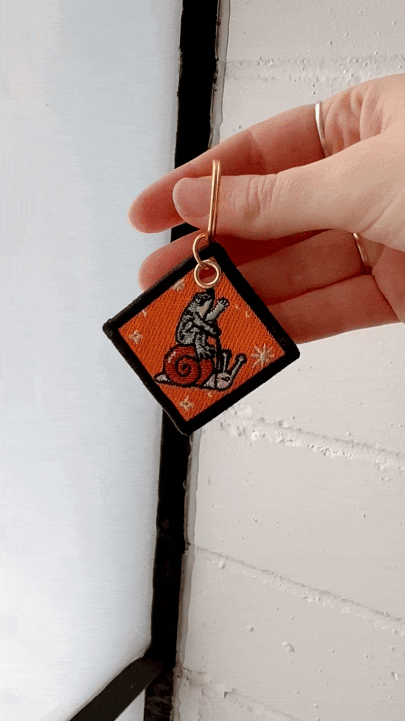 Lose My Shit (Frog) Keychain