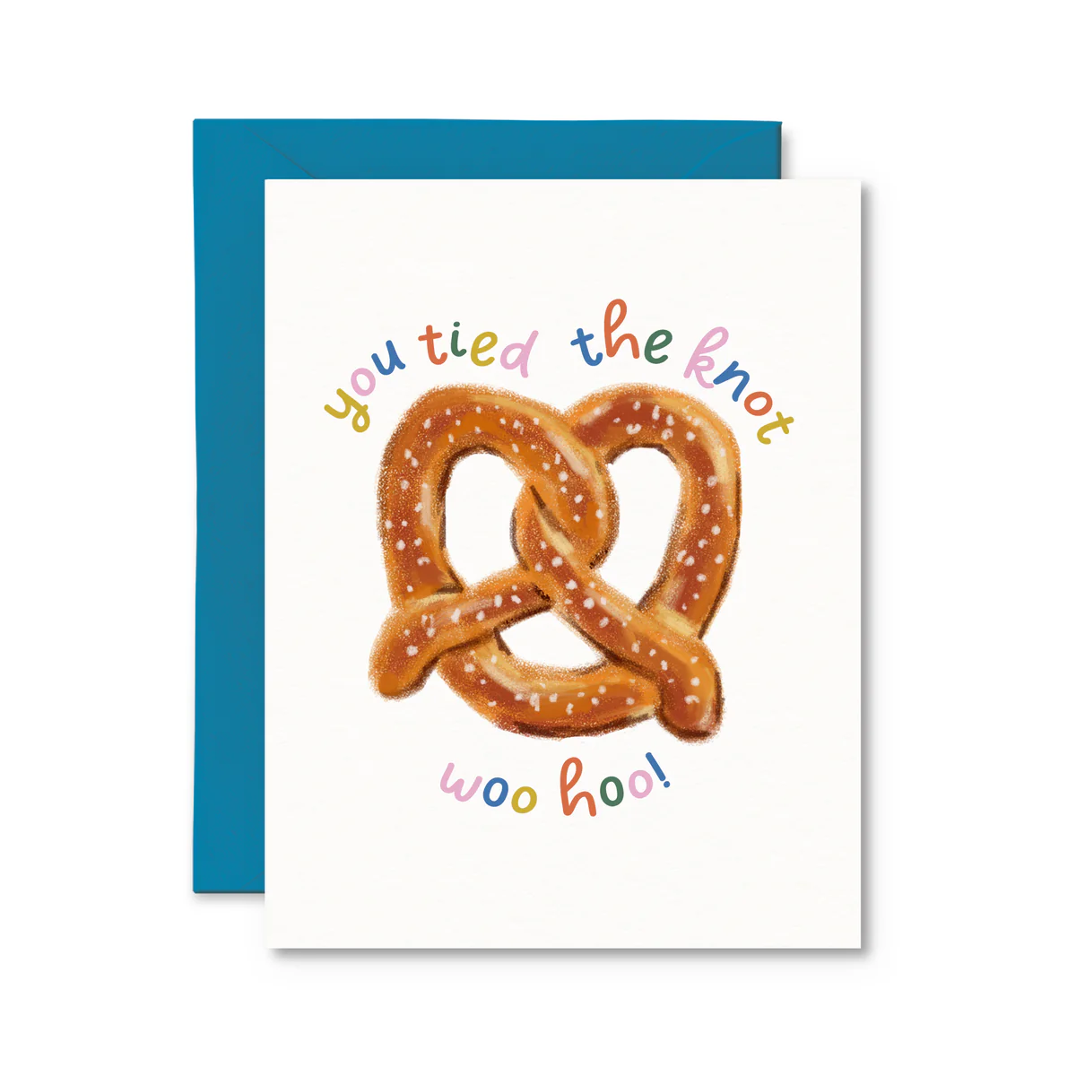 Tied the Knot Wedding Card