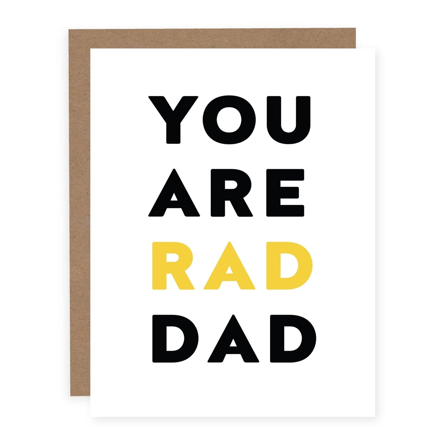Rad Dad Father's Day Card