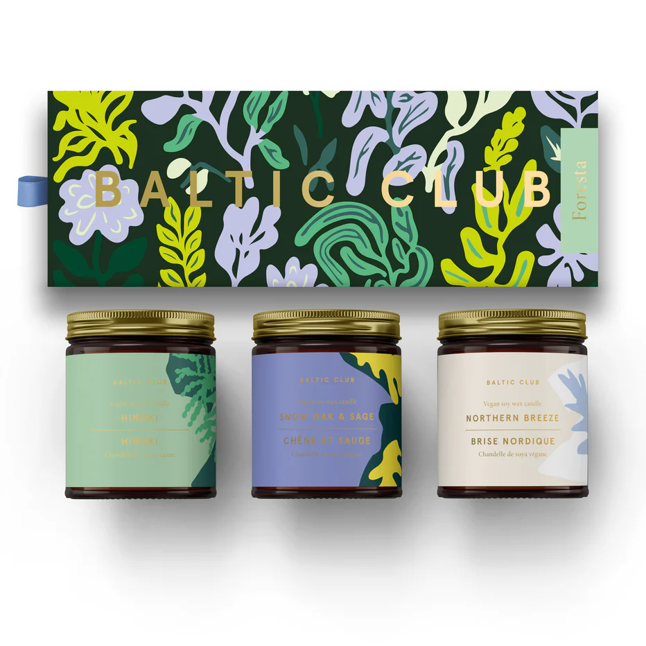 Foresta Candle Trio