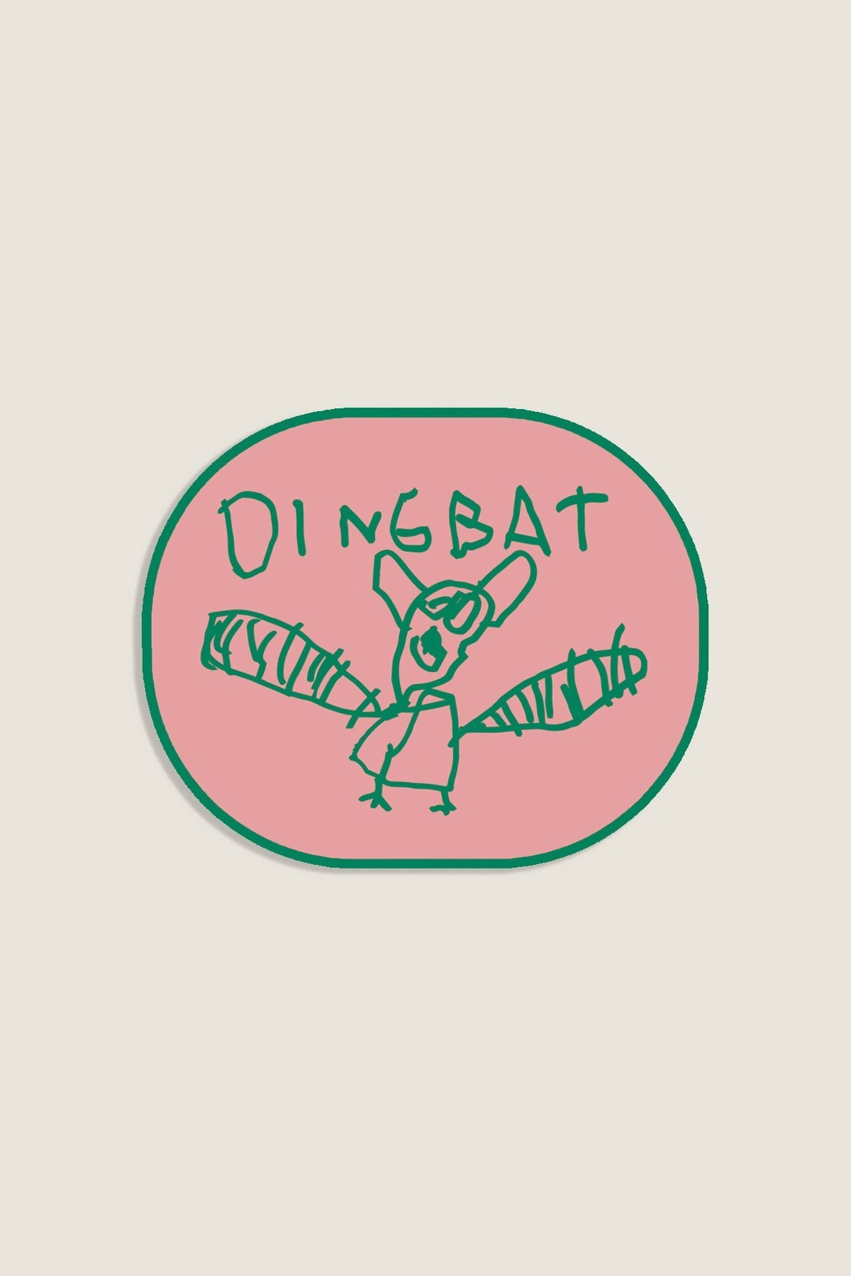 Dingbat Vinyl Sticker