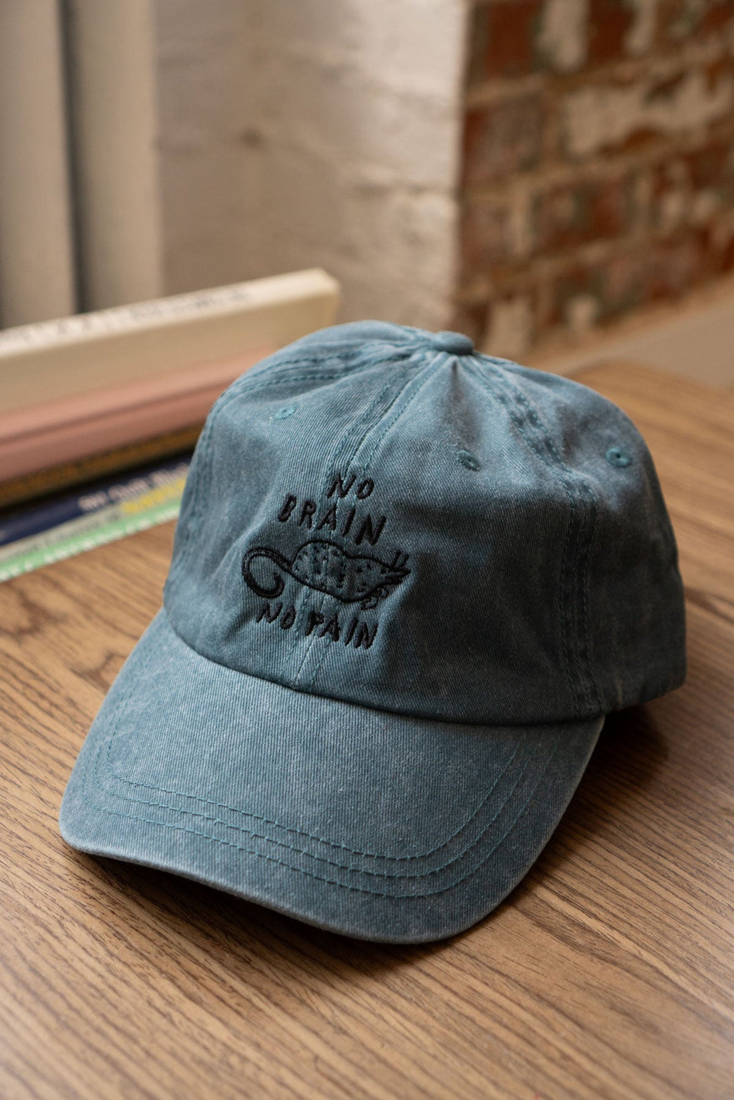 No Brain Dad Hat