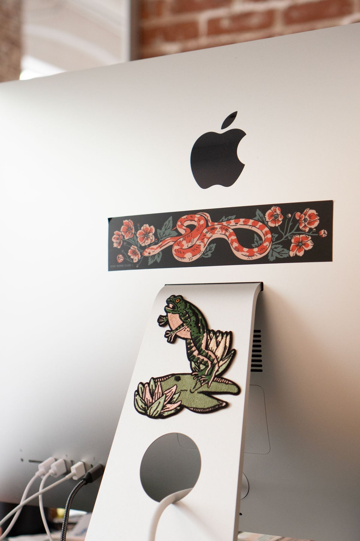 Jumpy Frog Sticker Patch