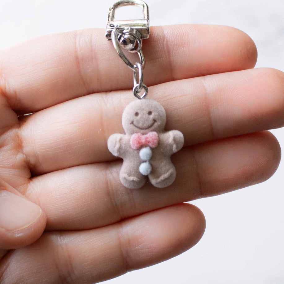 Gingerbread - Micro Purse Charm / Keychain