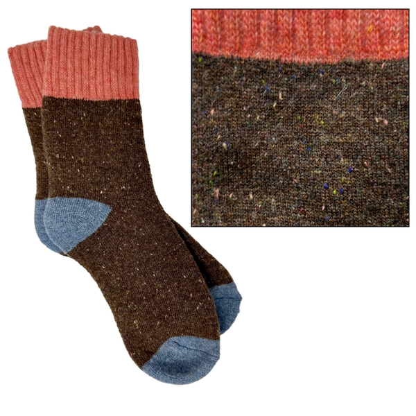 Warm Speckled Socks
