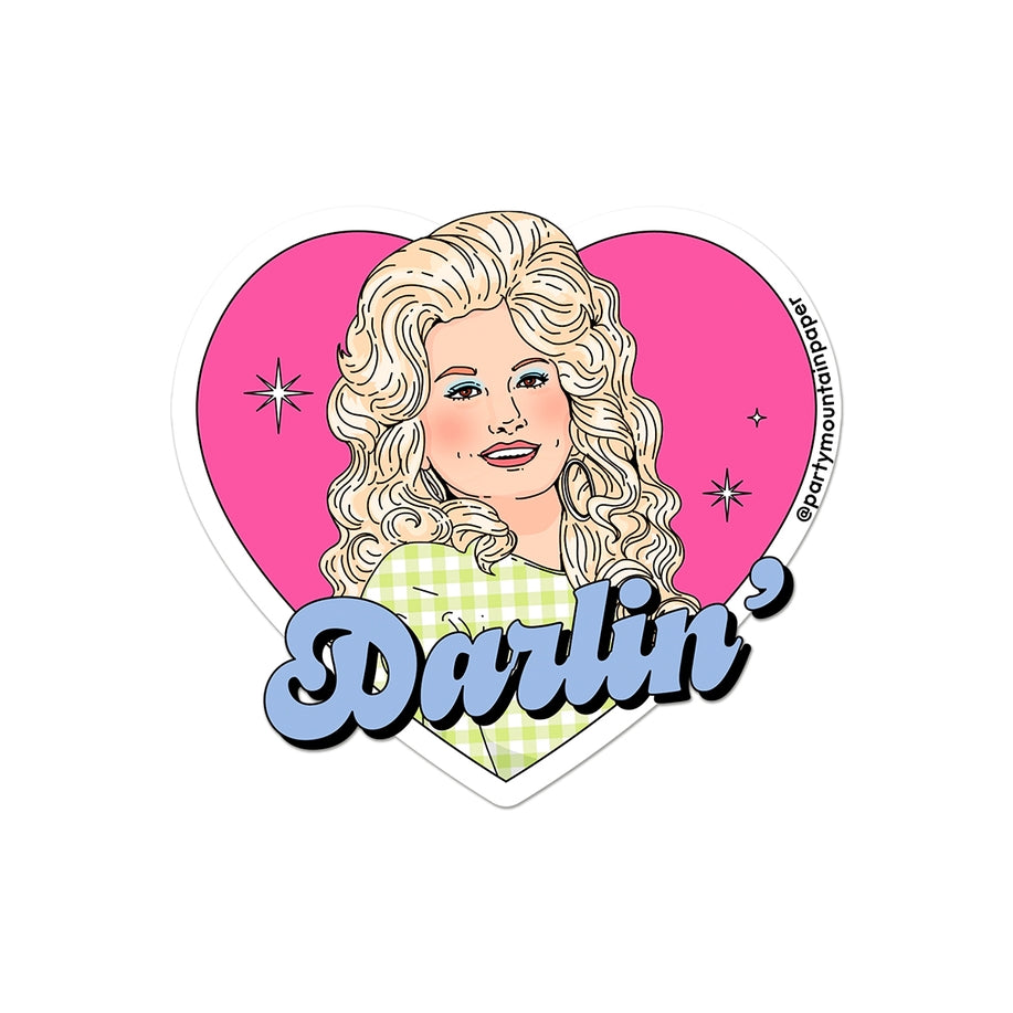 Darlin' Dolly Sticker