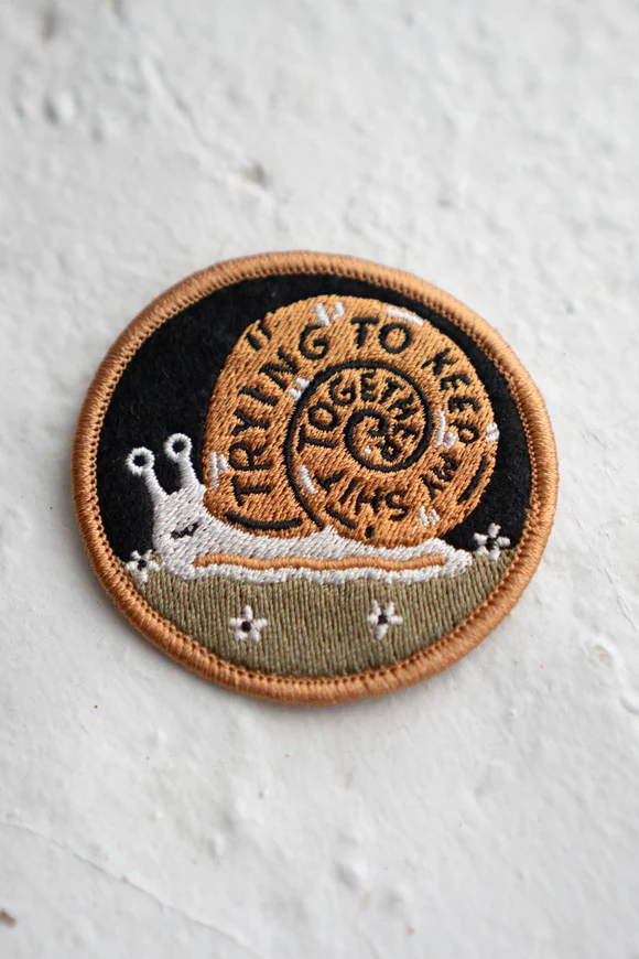 Trying - Felt Sticky Patch
