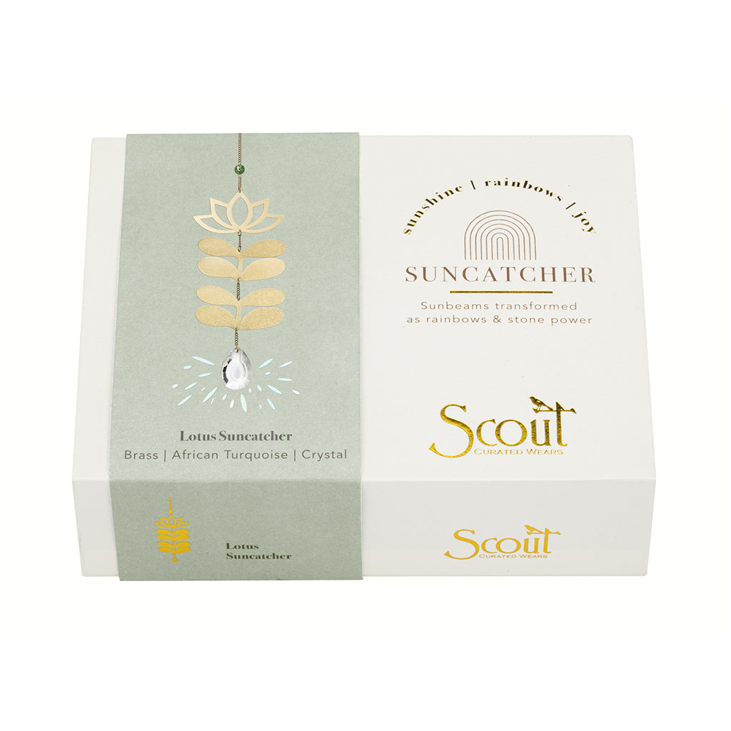 Lotus Flower Sun Catcher