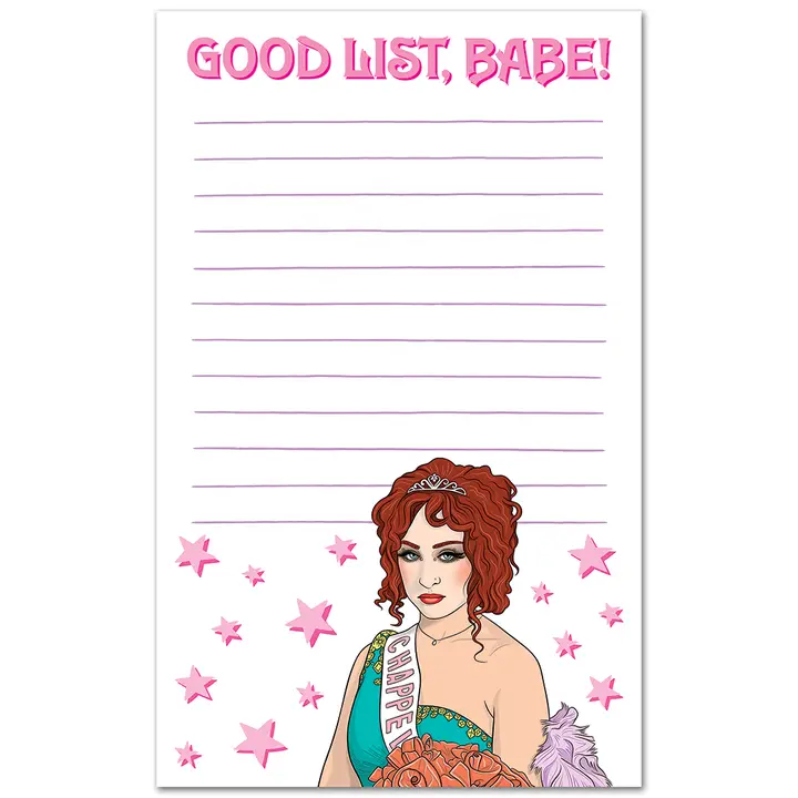 Good List Babe - Notepad