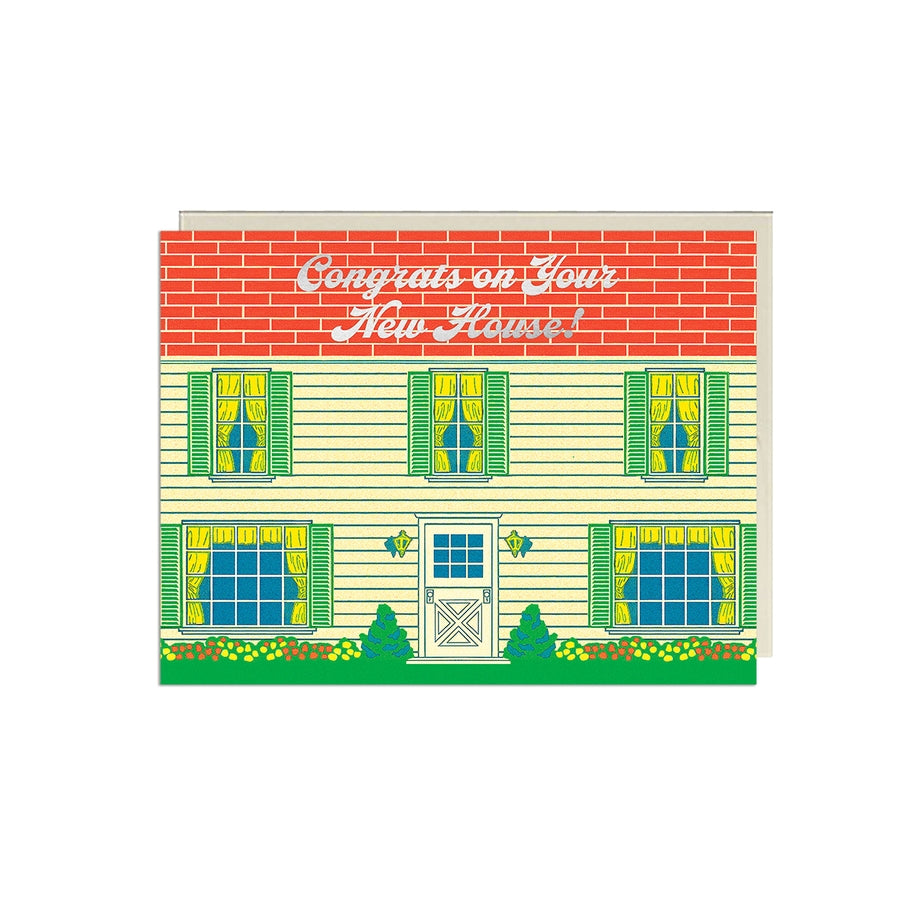 New House (Brick) Home Card