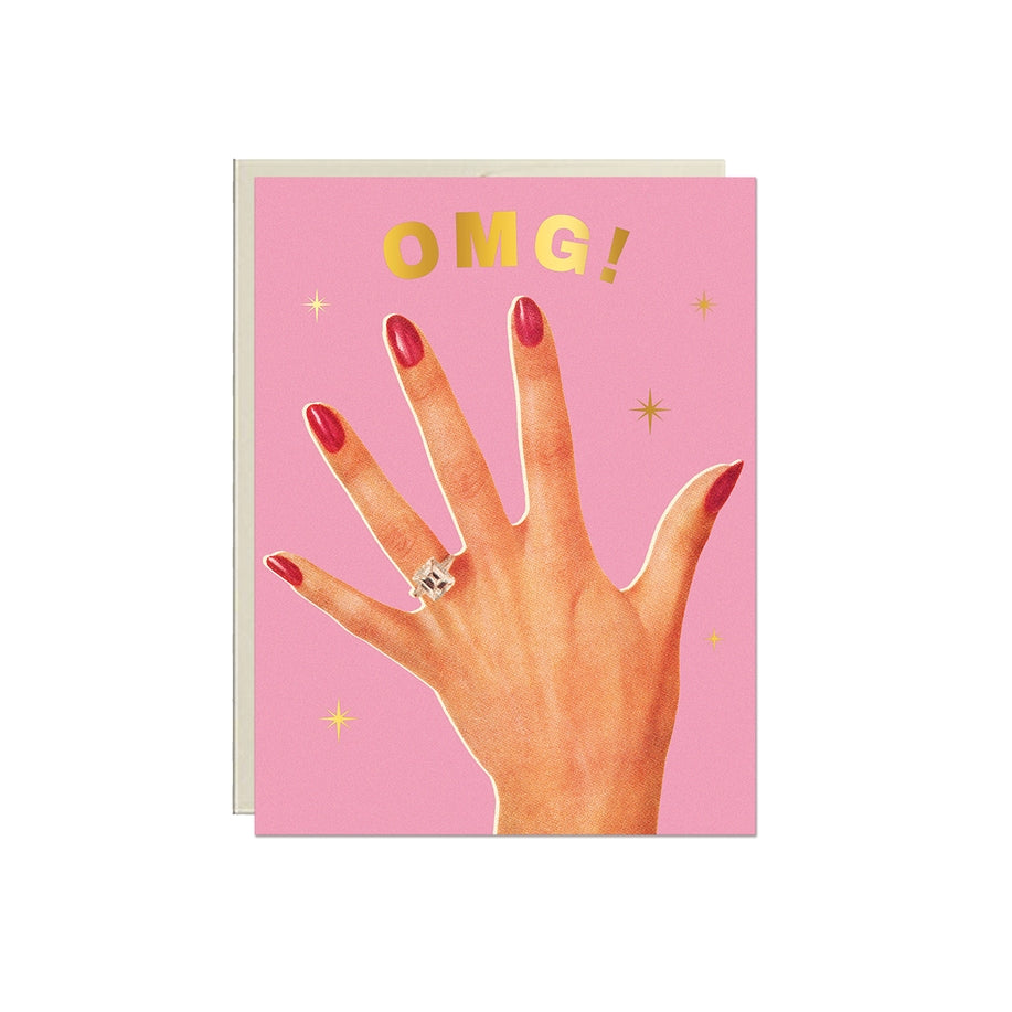 OMG (Ring) Engagement Card