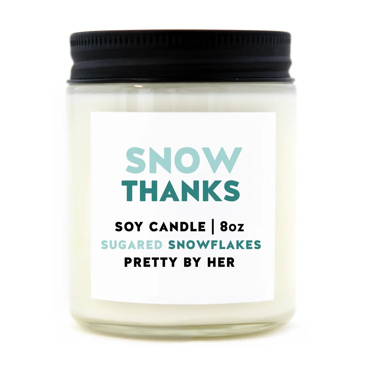PBH Snow Thanks Candle