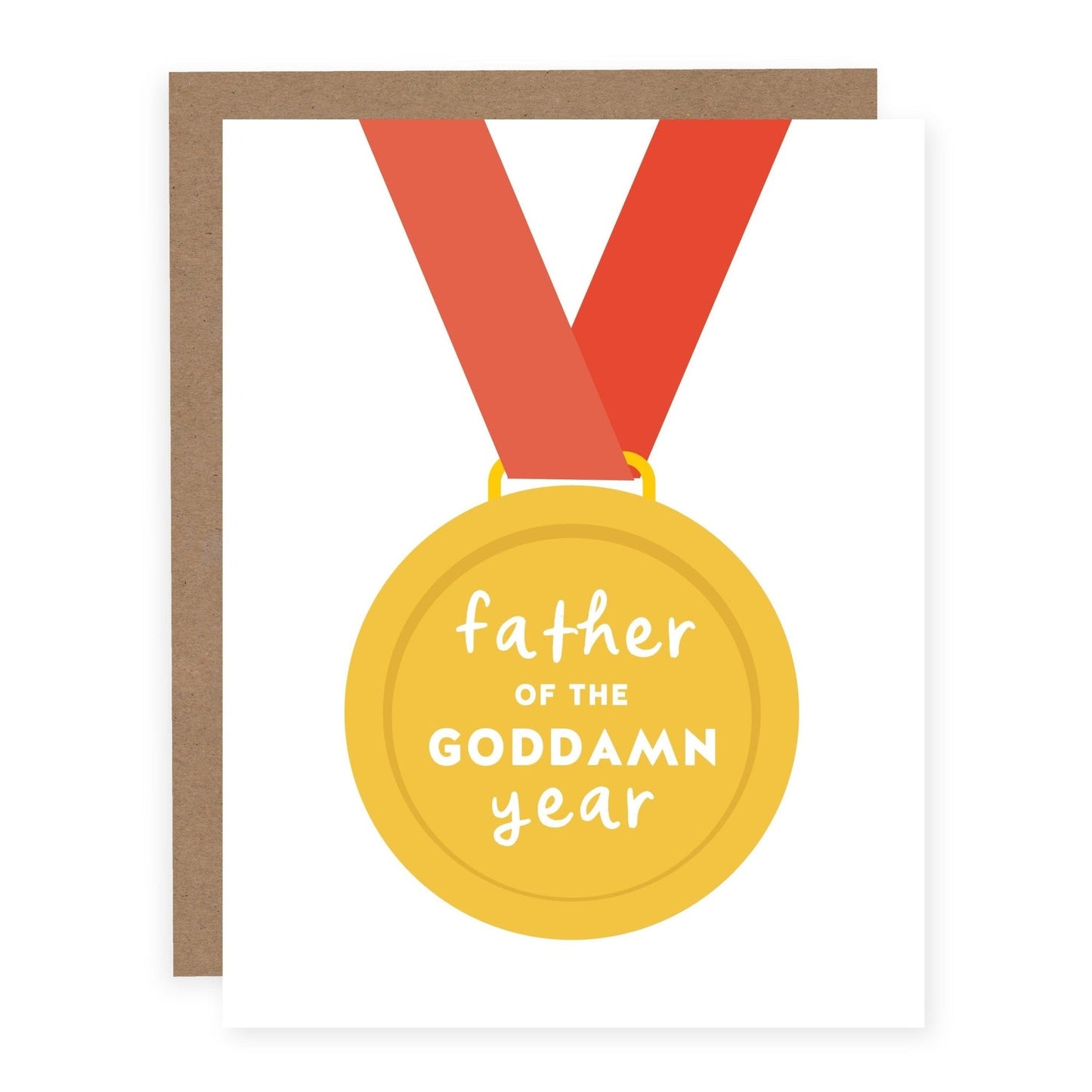 Father of the Year Father's Day Card