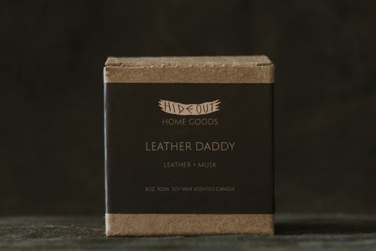 Leather Daddy Candle - Hideout Distro