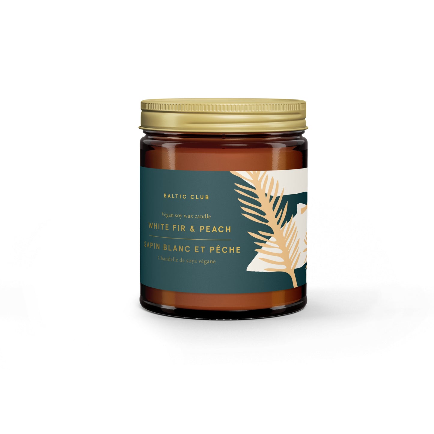 White Fir + Peach - Baltic Club Candle