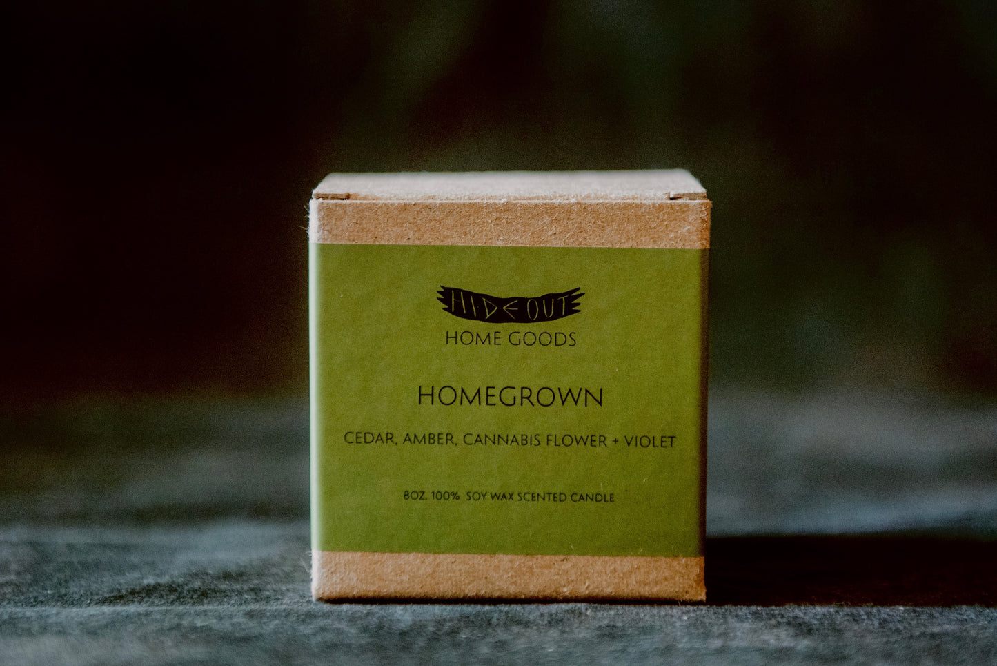 Homegrown Candle - Hideout Distro