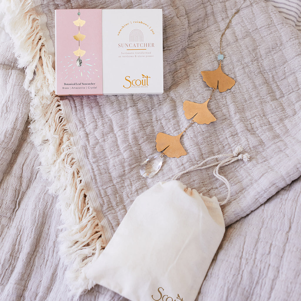 Ginko Leaf Sun Catcher