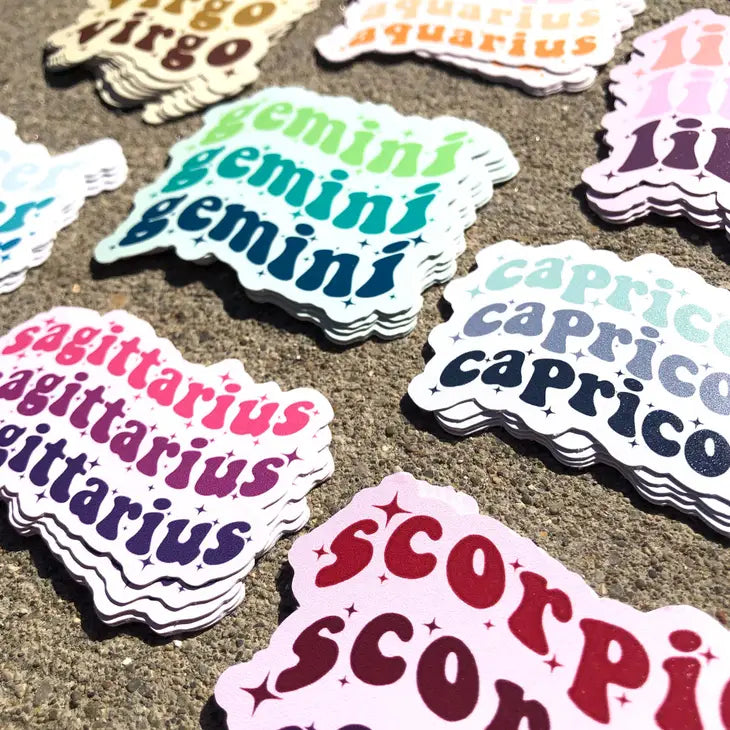 Star Sign Sticker