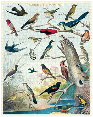 Vintage Birds Puzzle