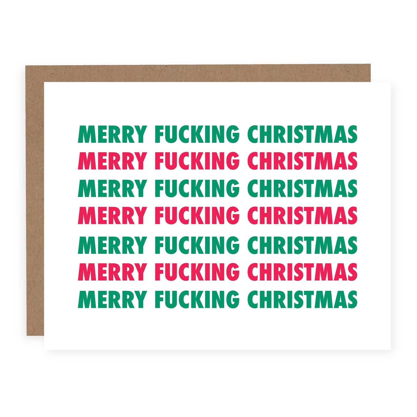 Merry Fucking Christmas Card