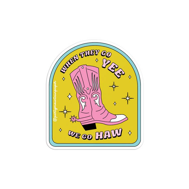 Yee-Haw Sticker – Shop Chop