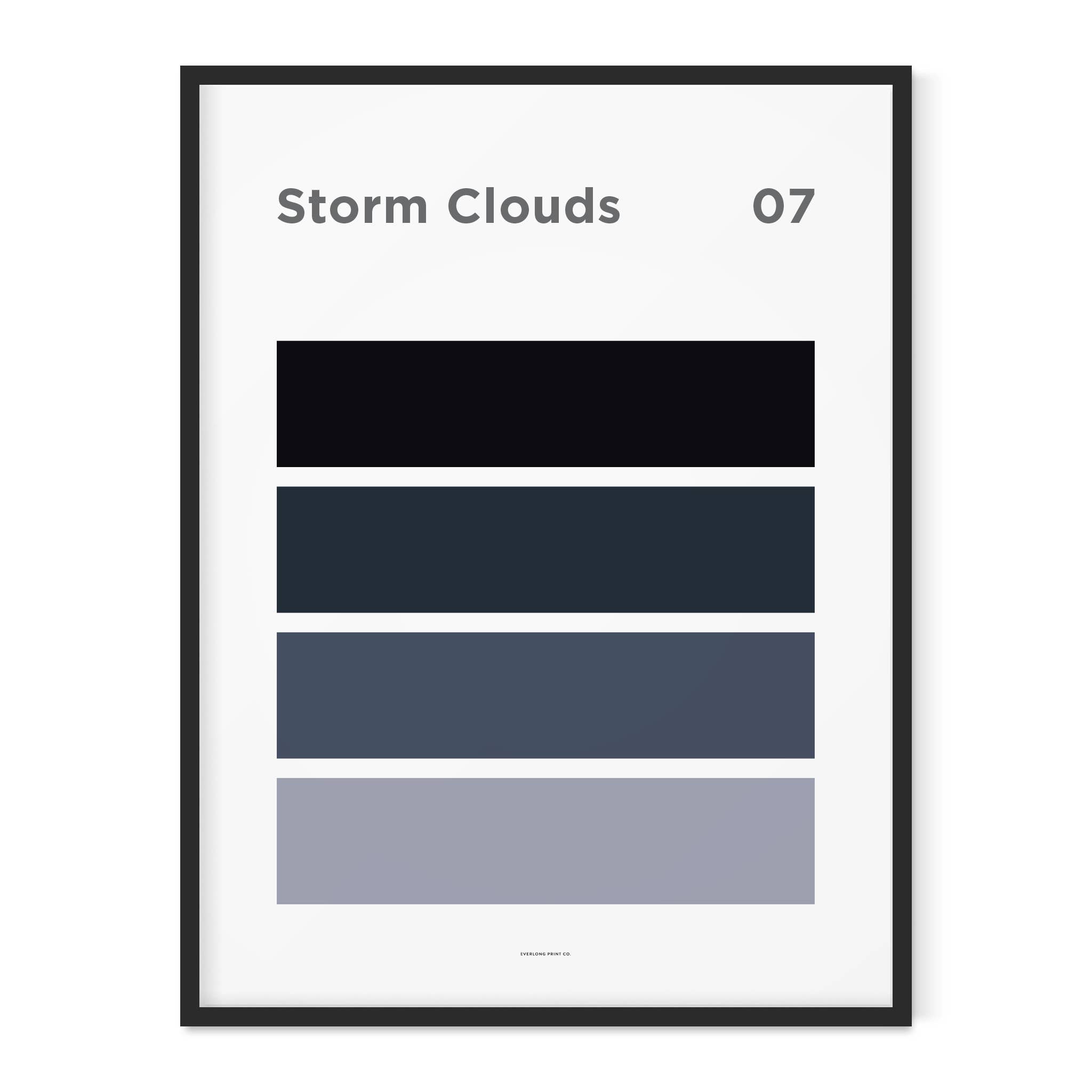 Storm Clouds 07 Pantone Print