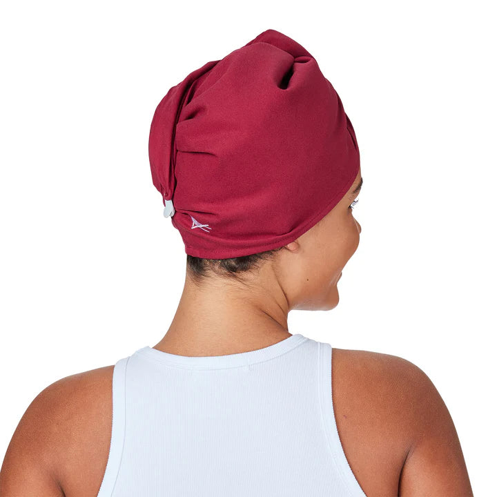 Halong Burgundy - Avg Length/Fullness Hair Wrap