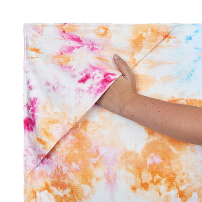 Sunset Splash - Large Dog Towel