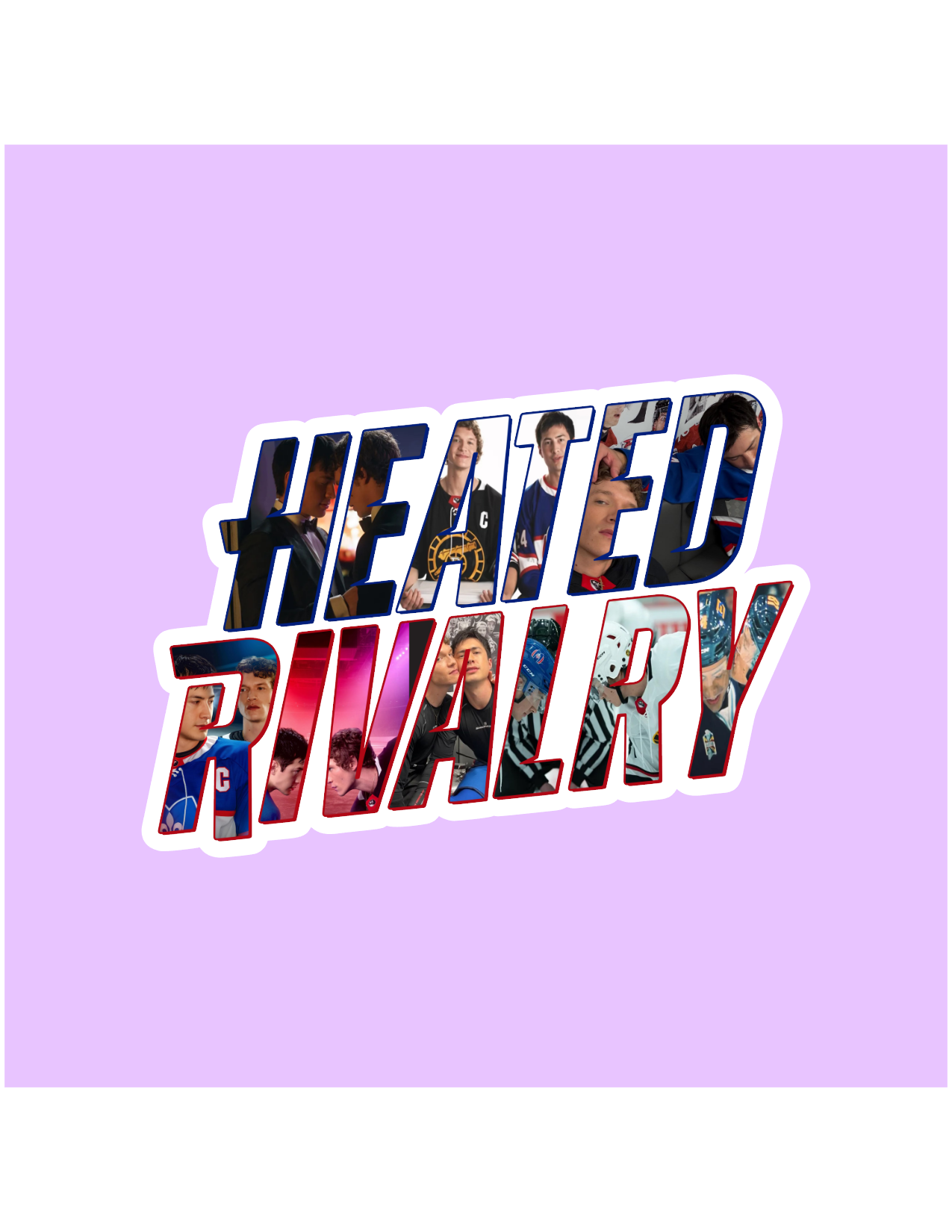 Picture Logo Heated Rivalry Sticker